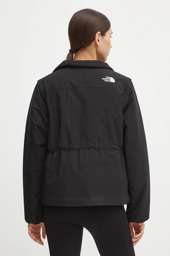 The North Face rövid kabát Padded 2 in 1 Conv Jacket fekete NF0A89GXJK31
