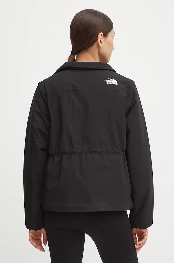 The North Face rövid kabát Padded 2 in 1 Conv Jacket fekete NF0A89GXJK31