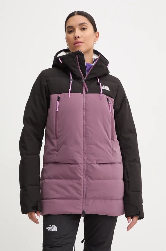 The North Face kurtka puchowa Pallie sporty zimowe różowy NF0A3M178O01
