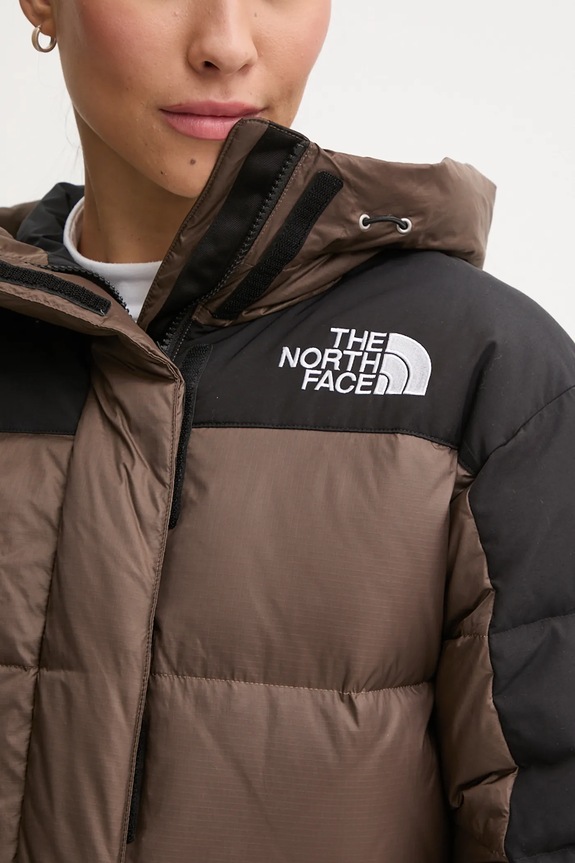 Páperová bunda The North Face HMLYN Down NF0A4R2W5EX1 hnedá
