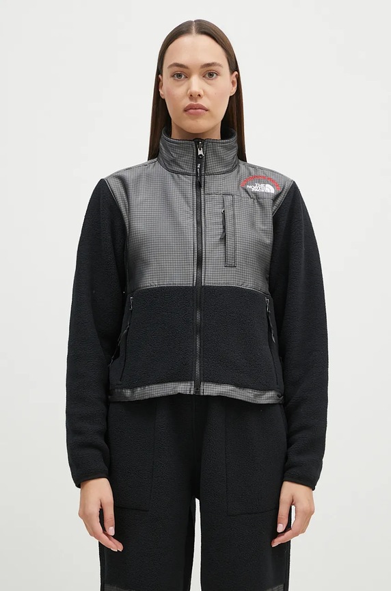Fleecová mikina The North Face TNF x 30th Years HMLYN vzorovaný šedá NF0A88YR4O41