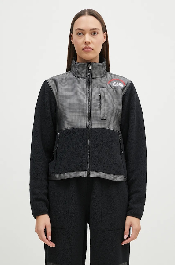 Fleecová mikina The North Face TNF x 30th Years HMLYN vzorovaný šedá NF0A88YR4O41