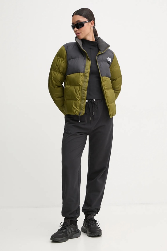 The North Face geaca Saikuru NF0A89JDWOG1 verde AW24