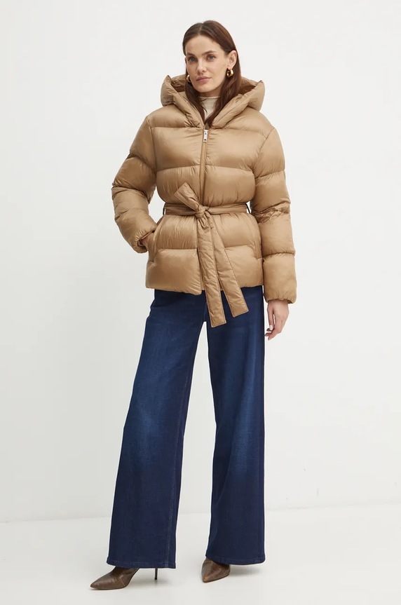 Μπουφάν BOSS 50524578 μπεζ AW24