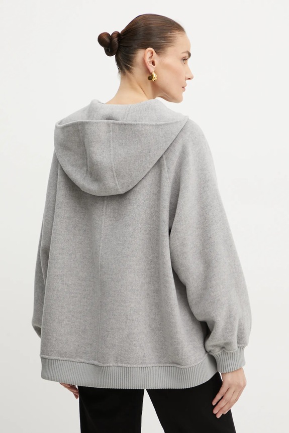 Oblečení Vlněná bunda MAX&Co. 2426086023200 šedá
