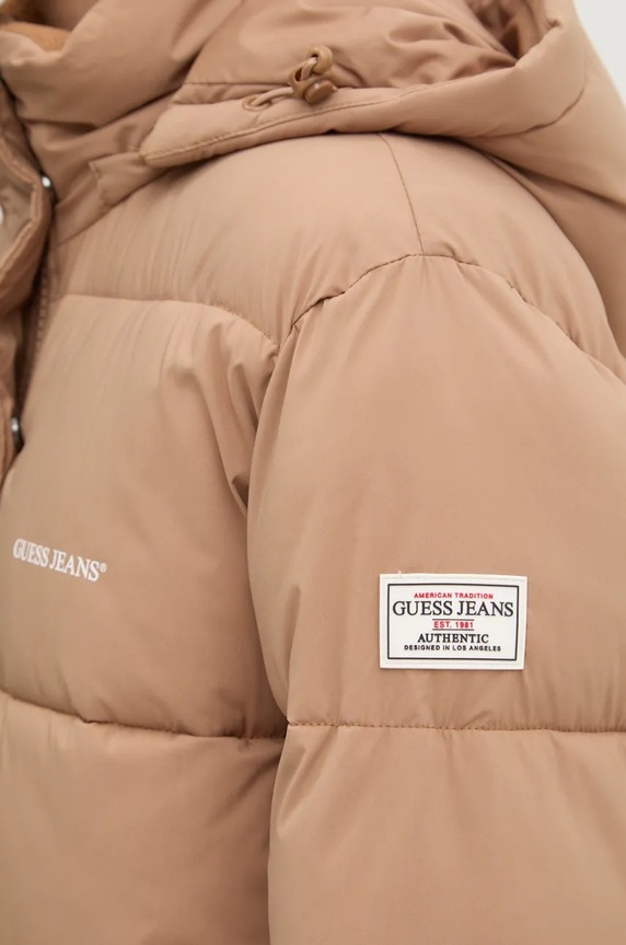 Guess Jeans kurtka W4BL24.WGII2 brązowy