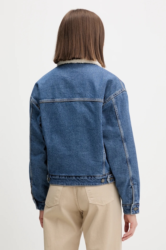 Oblečenie Rifľová bunda Guess Jeans W4BN64.D5CC3 modrá
