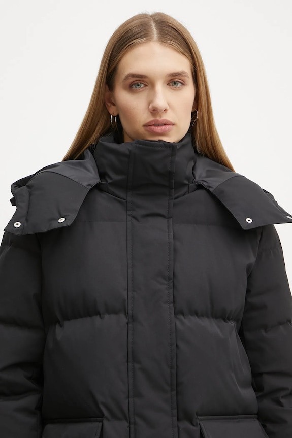 Guess geaca de puf BELKISA negru W4BL0B.WGJR2