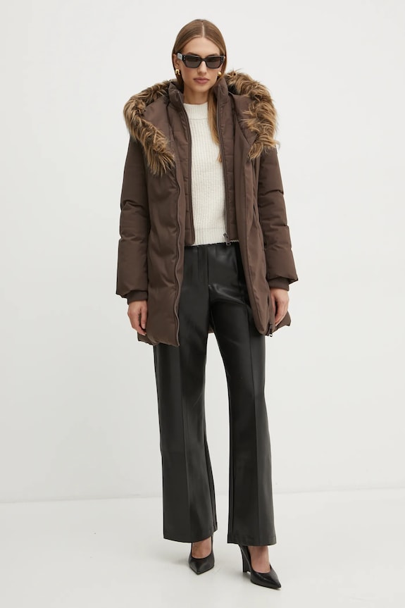 Guess kurtka SYLVIE W4BL59.WG7X2 brązowy AW24
