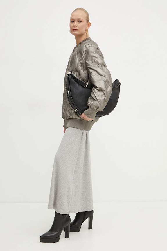 Куртка-бомбер Guess MARIANNE W4BL60.WGB20 сірий AW24