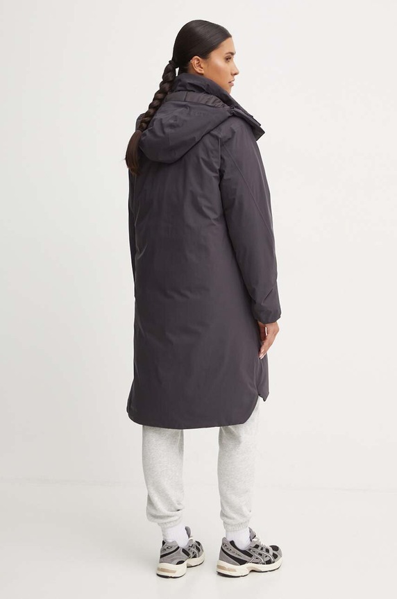 Odzież Jack Wolfskin kurtka puchowa Luisenplatz 1116121 szary