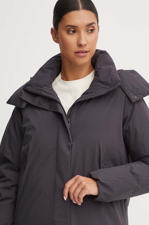 Jack Wolfskin kurtka puchowa Luisenplatz szary 1116121