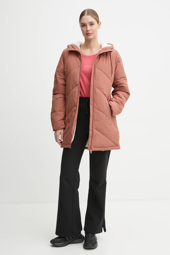 Jakna Roxy Better Weather ERJJK03634 smeđa AW24