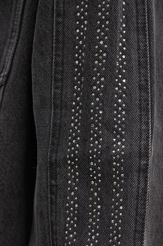 adidas Originals giacca di jeans Atlanta Denim Jacket IW3103 nero