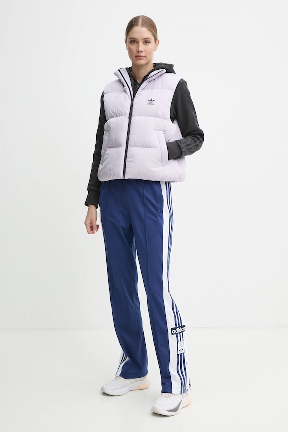 adidas Originals bezrękawnik puchowy Regen Down Vest IW8366 fioletowy AW24