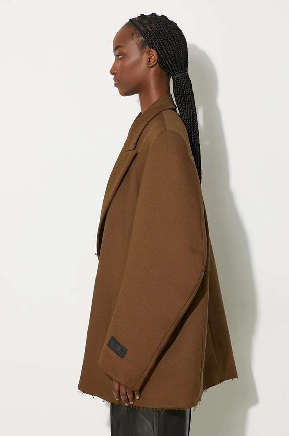 Kaput MM6 Maison Margiela S62BN0106.M35222 zelena AW24