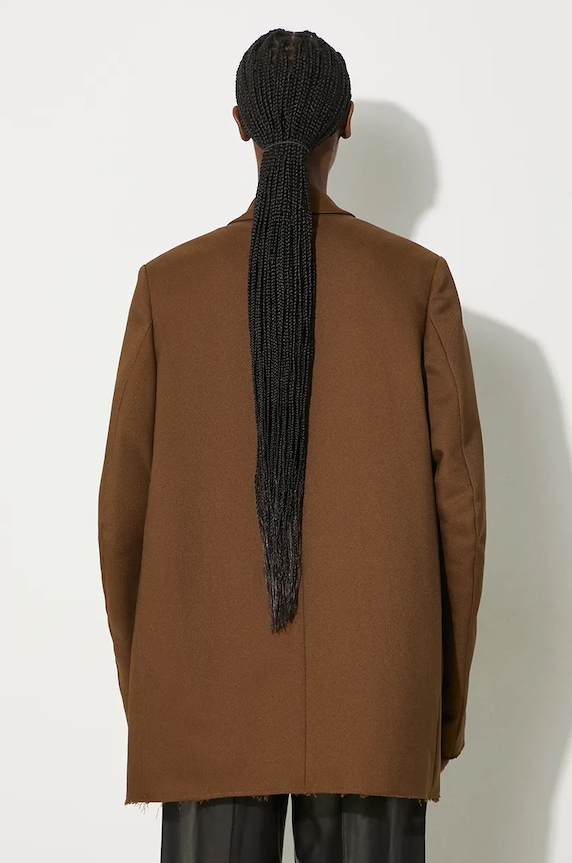 Odjeća Kaput MM6 Maison Margiela S62BN0106.M35222 zelena