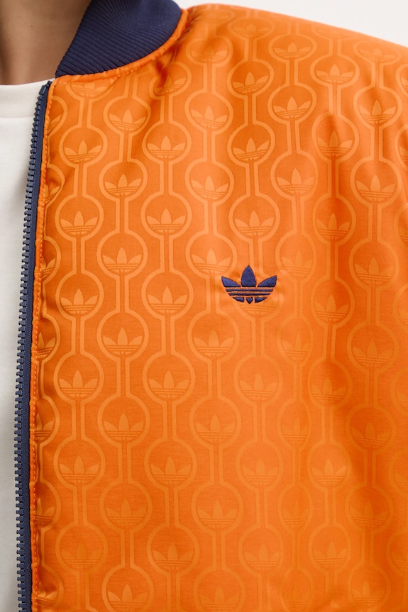 Dvostrana bomber jakna adidas Originals 70s Reversible Oversized Bomber Jacket JN7657