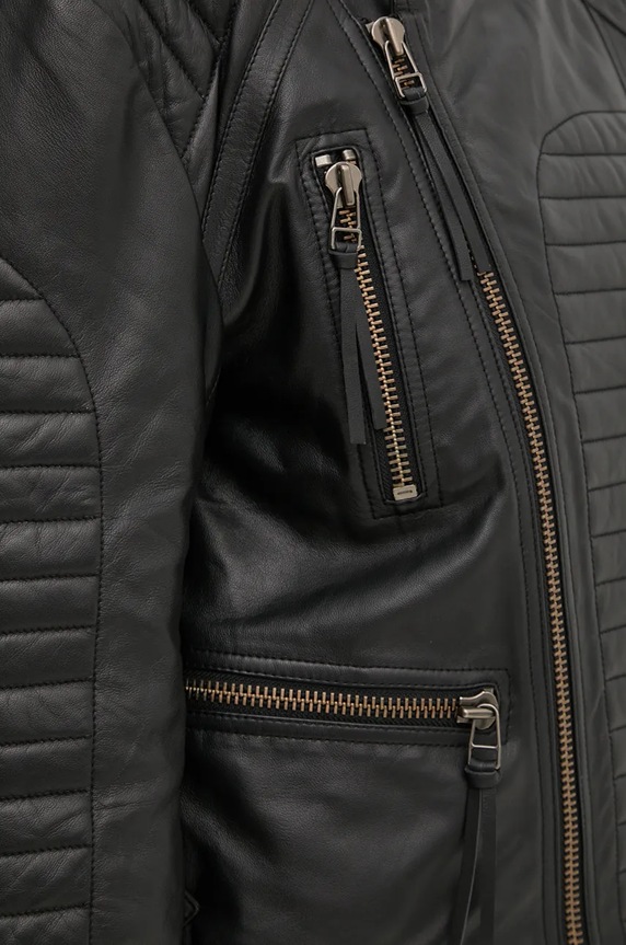 Δερμάτινo jacket MUNTHE TWEEKIE 243152224304
