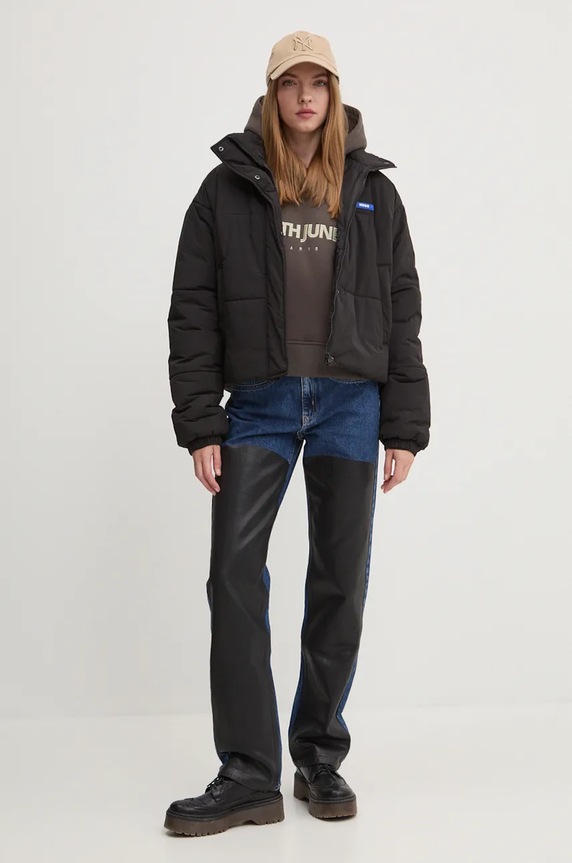 HUGO Blue kurtka 50531891 czarny AW24