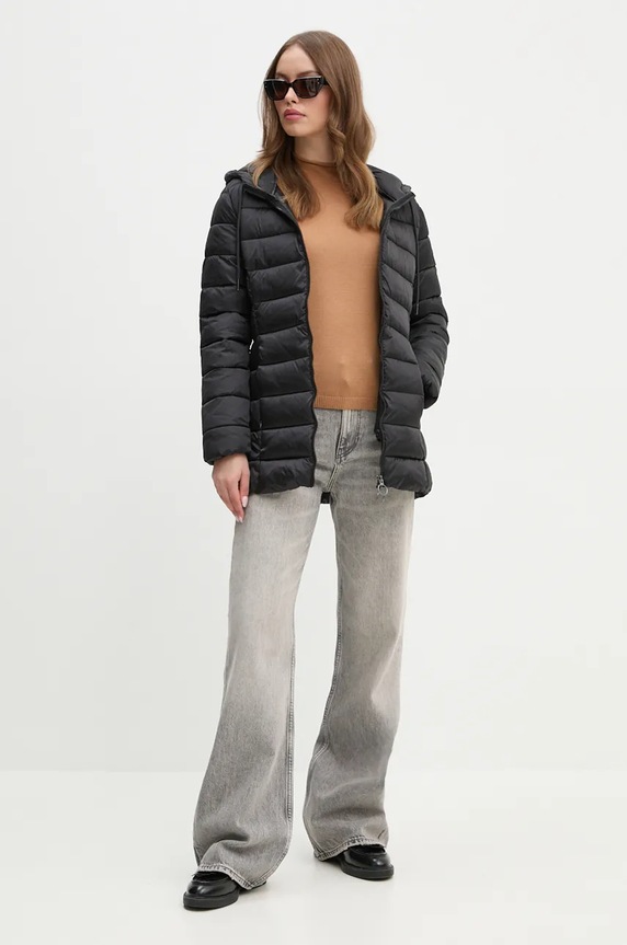 Куртка Sisley 2E3XLN044 чорний AW24