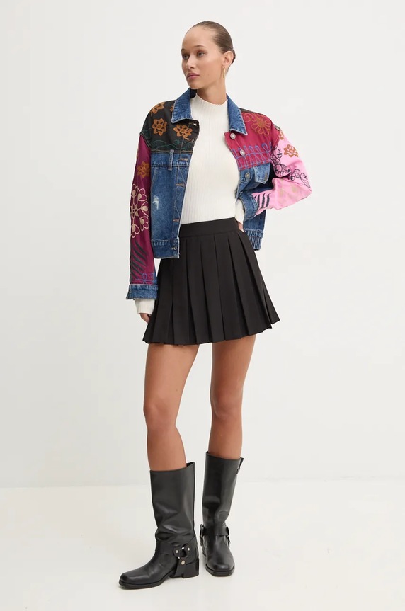 Desigual kurtka MADRID 24WWED15 niebieski AW24