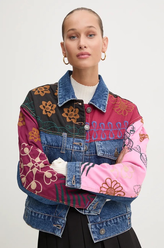 Desigual kurtka MADRID niebieski 24WWED15