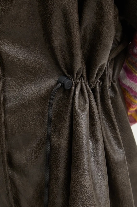 Μπουφάν Desigual RICHMOND 24WAIP02 καφέ