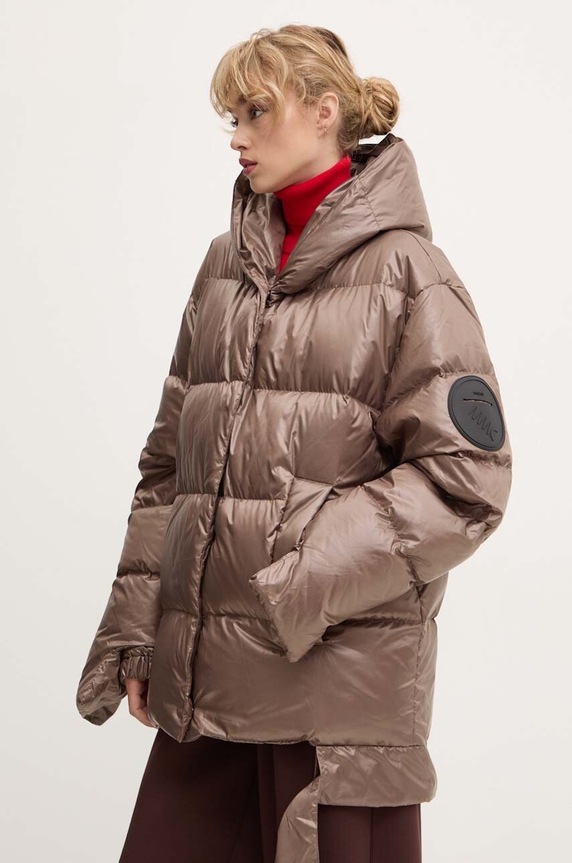 MMC STUDIO kurtka puchowa JESSO pozostałe brązowy JESSO.JACKET