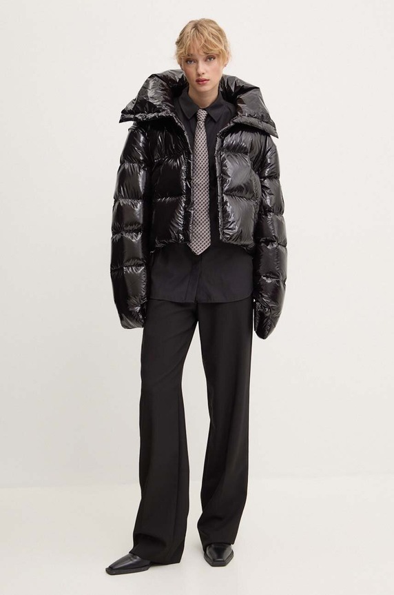 MMC STUDIO kurtka puchowa RAFO RAFO.JACKET.MMC czarny AA00