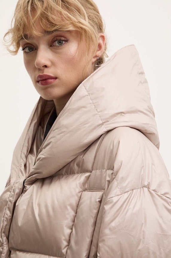 Péřová bunda MMC STUDIO KAMA KAMA.JACKET béžová