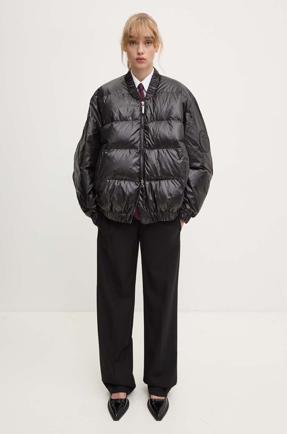 Páperová bunda bomber MMC STUDIO PL LUKA LUKA.JACKET čierna AA00
