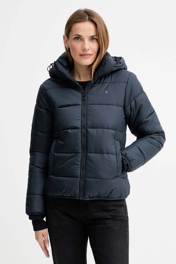 Bunda G-Star Raw Meefic jemné zateplenie tmavomodrá D25193.B958