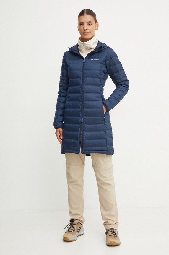 Πουπουλένιο αθλητικό μπουφάν Columbia Lake 22 2088322 σκούρο μπλε AW25