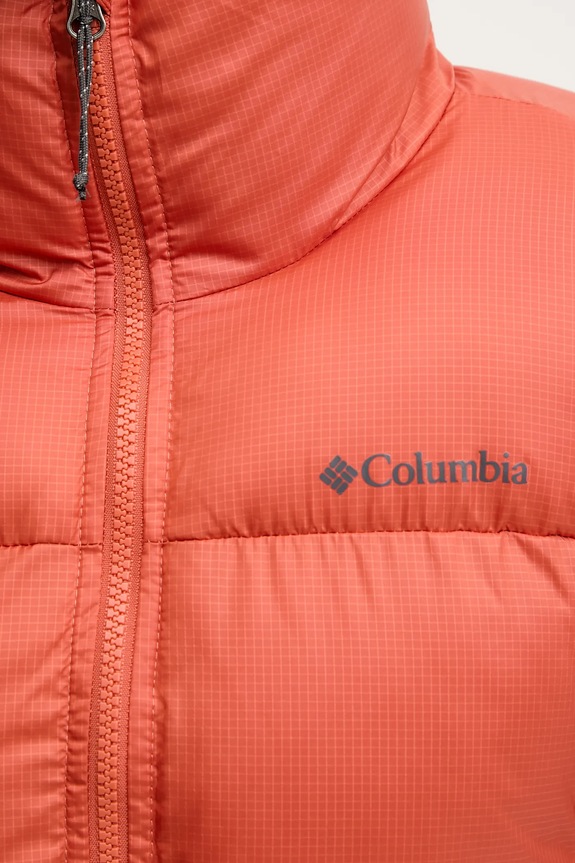 Μπουφάν Columbia Puffect Colorblock 2088501 πορτοκαλί