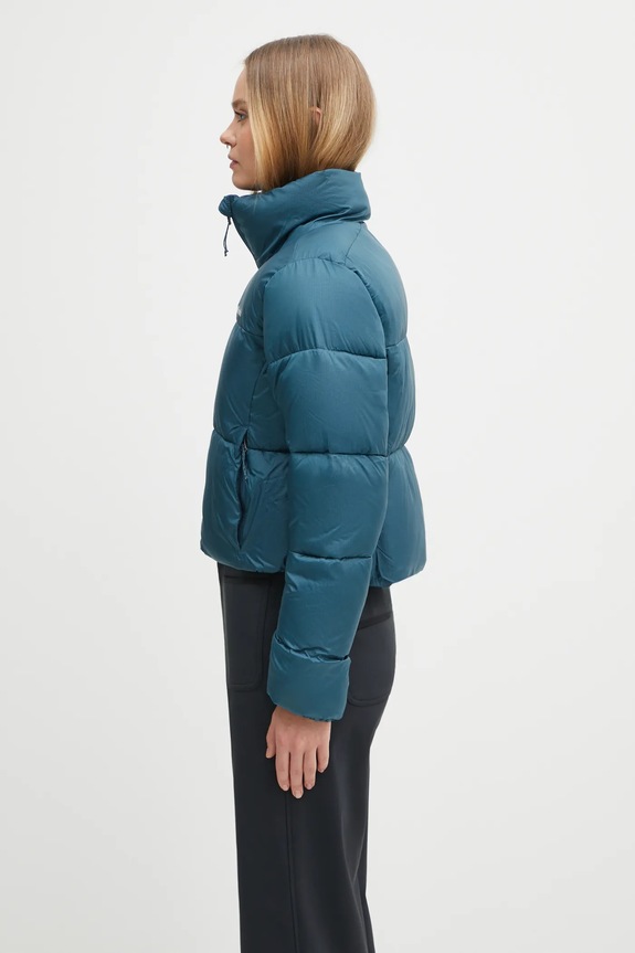 Columbia kurtka Puffect Colorblock 2088501 turkusowy AW25