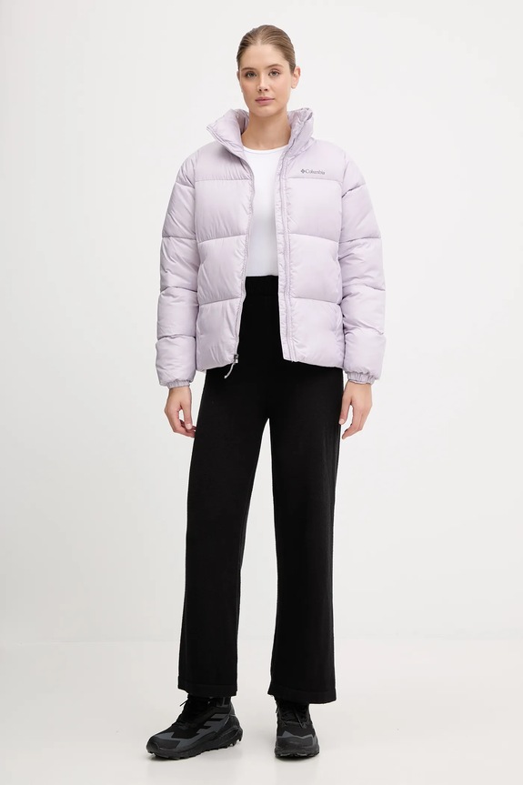 Columbia geacă Puffect 2090291 violet AW25