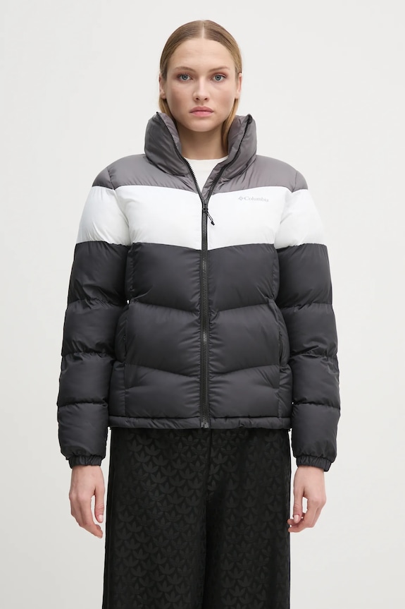 Columbia kurtka Puffect Colorblock bez kaptura czarny 2088481