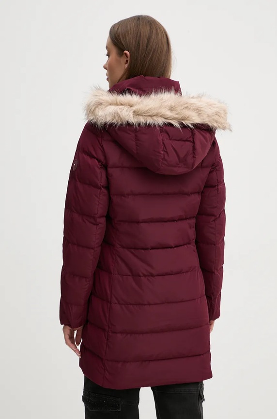 Oblečenie Páperová bunda Tommy Hilfiger WW0WW43234 burgundské