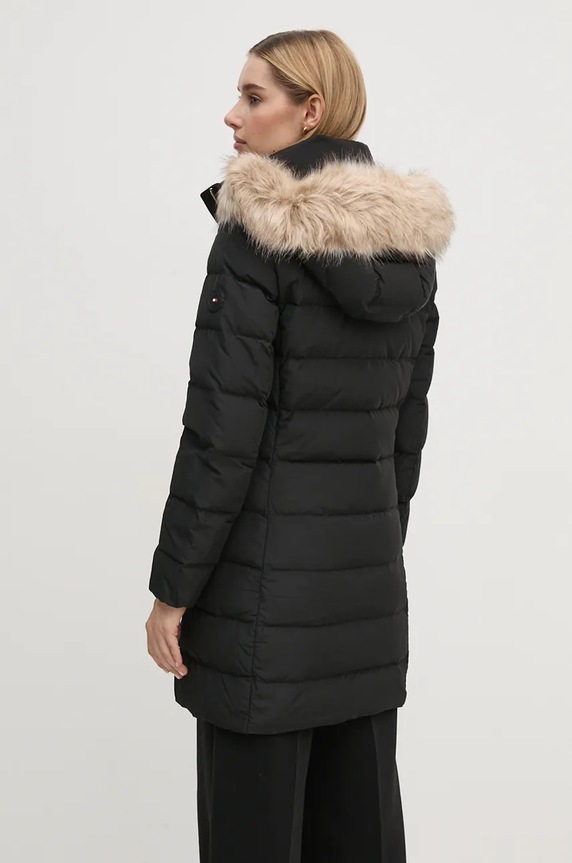 Îmbrăcăminte Tommy Hilfiger geaca de puf WW0WW43234 negru