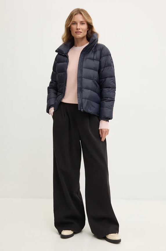 Tommy Hilfiger kurtka puchowa WW0WW43118 granatowy NC24