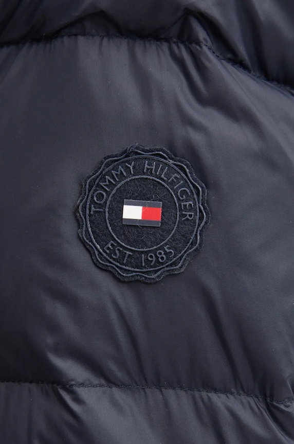 Tommy Hilfiger kurtka puchowa WW0WW43118 granatowy