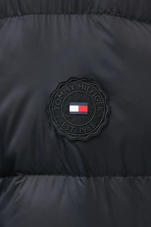 Péřová bunda Tommy Hilfiger WW0WW43118 černá