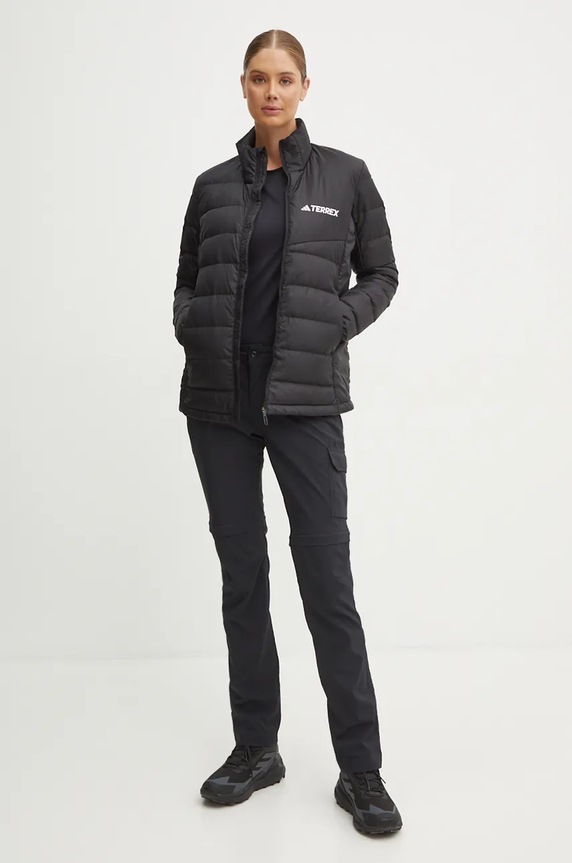 Péřová sportovní bunda adidas TERREX JE6759 černá AW24