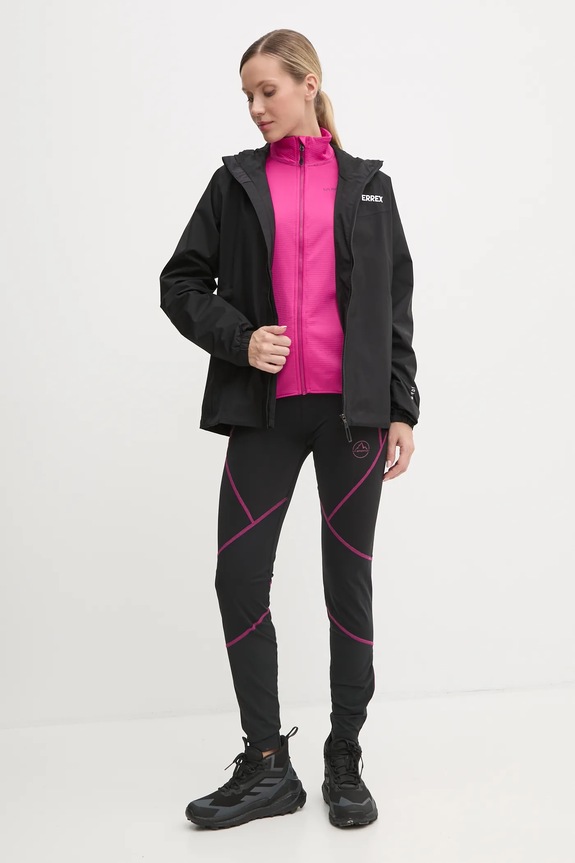 Nepromokavá bunda adidas TERREX Multi JN8813 černá AW24