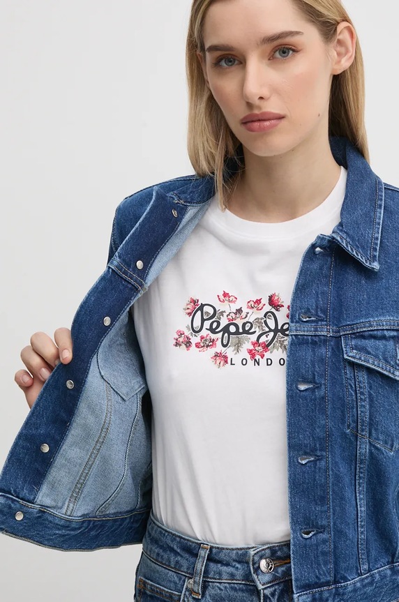 Calvin Klein Jeans geacă din denim J20J224043