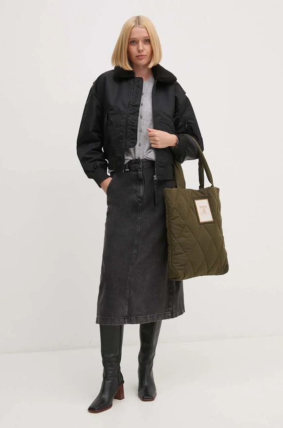 Μπουφάν Calvin Klein Jeans J20J224115 μαύρο AW24