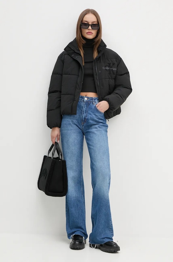 Яке Calvin Klein Jeans J20J224681 черен NC24