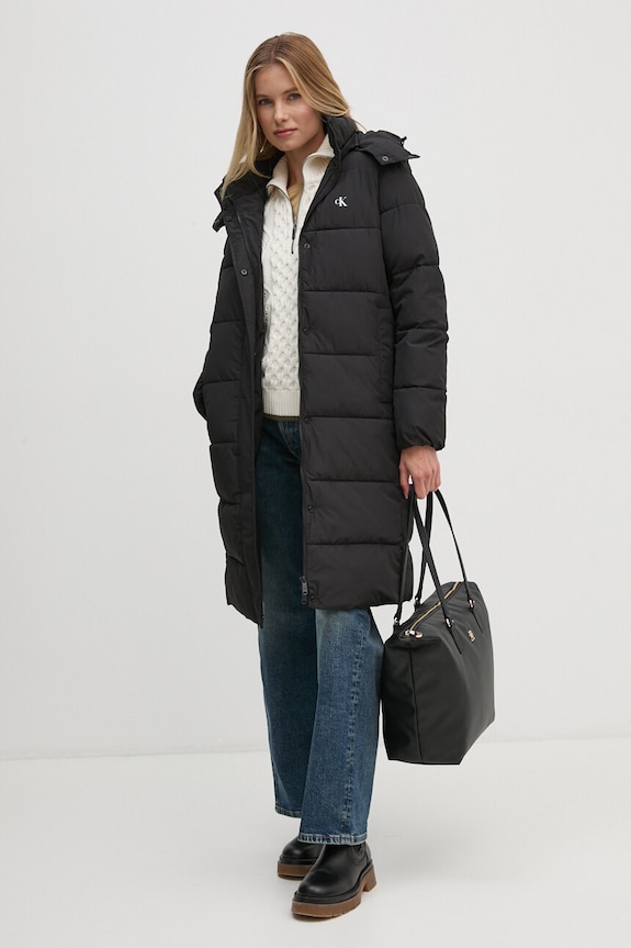 Jakna Calvin Klein Jeans J20J224104 crna AW24