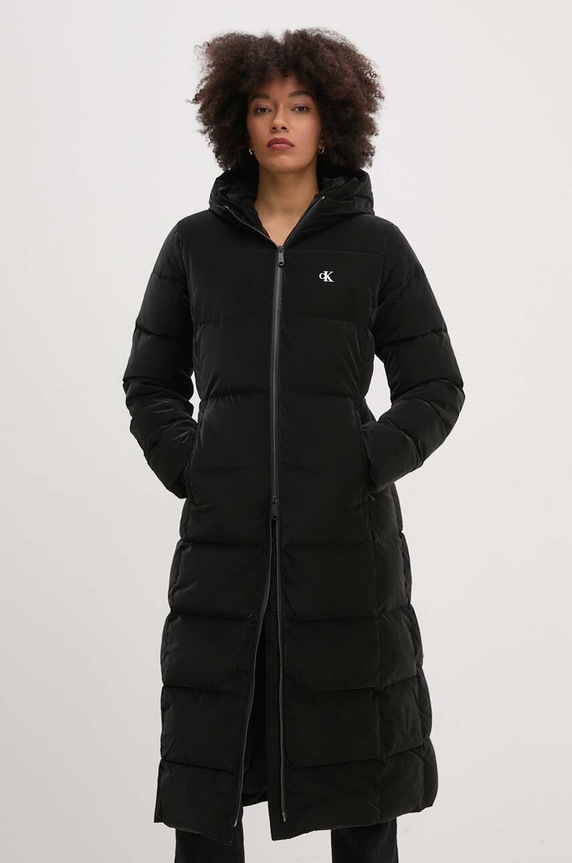 Bunda Calvin Klein Jeans s podšívkou černá J20J224106